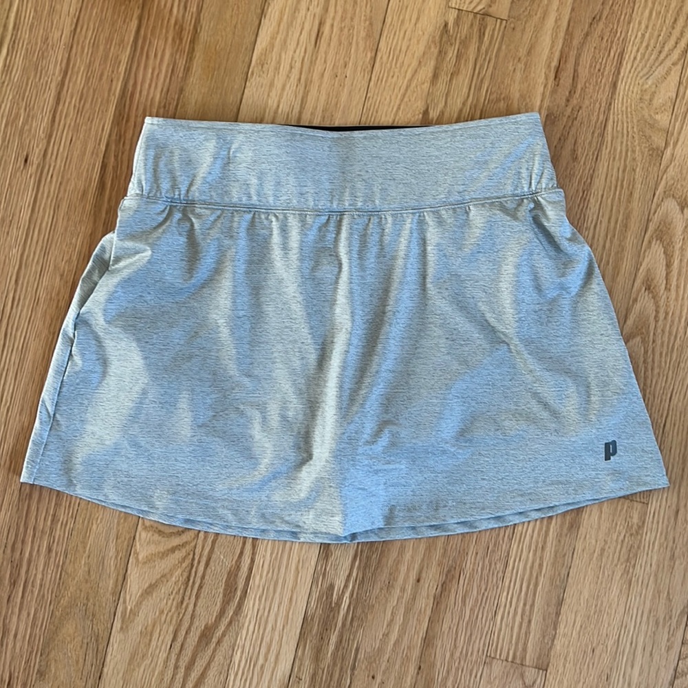 Women’s Gray Prince Tennis Skirt
